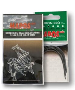 Maros szilikon karikás hajszálelőke 24db/csomag