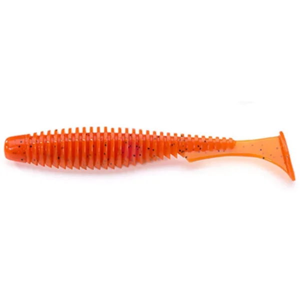 U-Shad 2" (10pcs.), #049 - Orange Pumpkin/Black