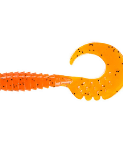 Fancy Grub 2.5" (10pcs.), #049 - Orange Pumpkin/Black