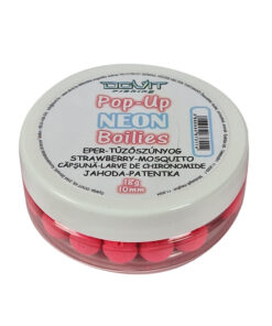 Pop-Up Neon Boilie 10mm - Eper-tűzőszúnyog