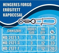 Haldorádó Hengeres forgó erősített kapoccsal - nagy (L)