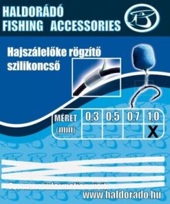 Haldorádó Hajszálelőke rögzítő szilikoncső 0,5mm