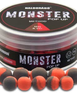Haldorádó MONSTER Pop Up Method 9, 11 mm - Máj & Vér