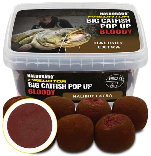 Haldorádó Catfish Pop Up Bloody - Halibut Extra