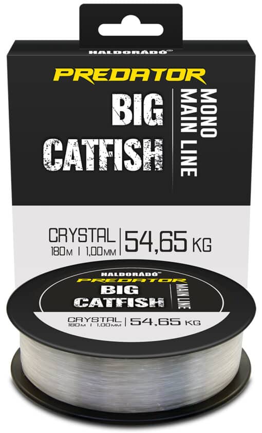 Haldorádó Predator Catfish Line Mono Crystal 1,00mm / 180m - 54,65 kg